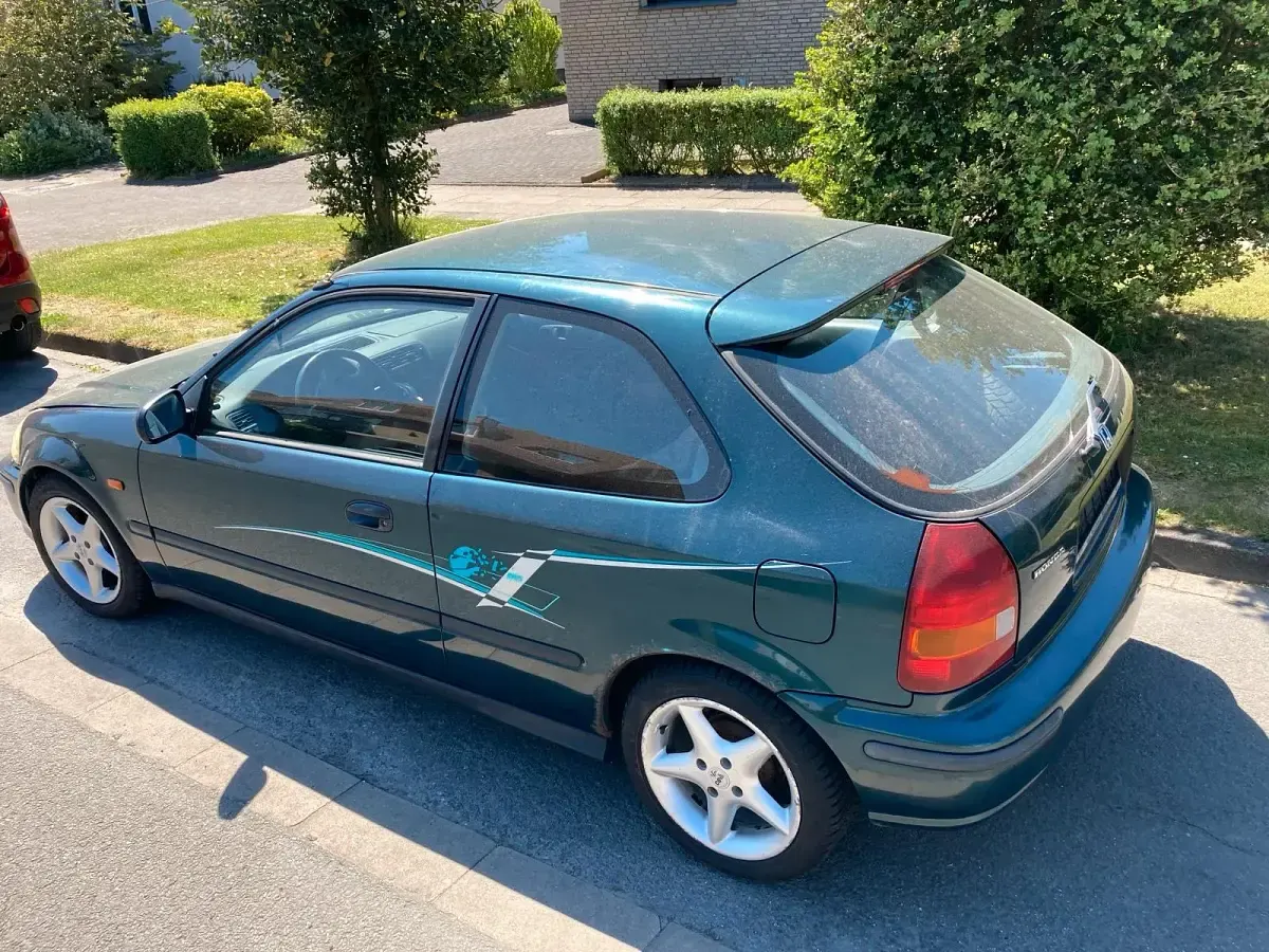 Gebraucht Honda Civic 1997 Grün Kleinwagen