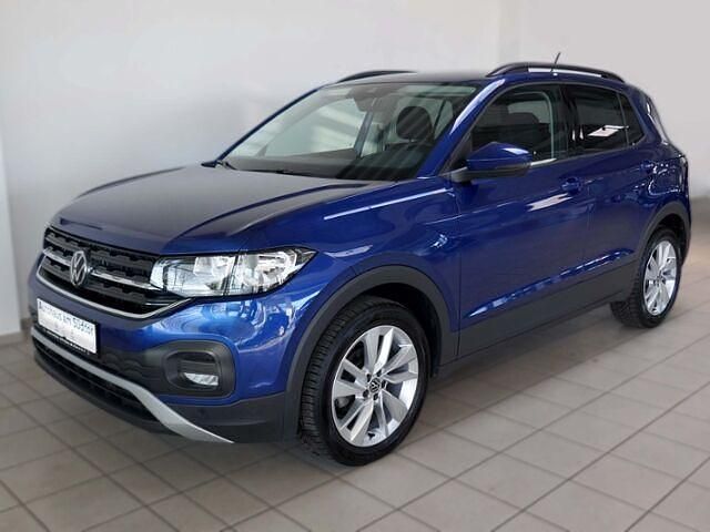 Gebraucht VW T-Cross Life 110 PS (80 kW) 2022 Reef blue metallic (metallic) SUV
