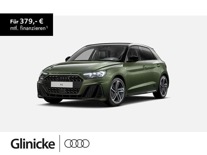 Distriktgrün metallicbr/myth Neu 2025 Audi A1 S-Line Kleinwagen | 28.994 € (Superpreis) - Bild 1/3