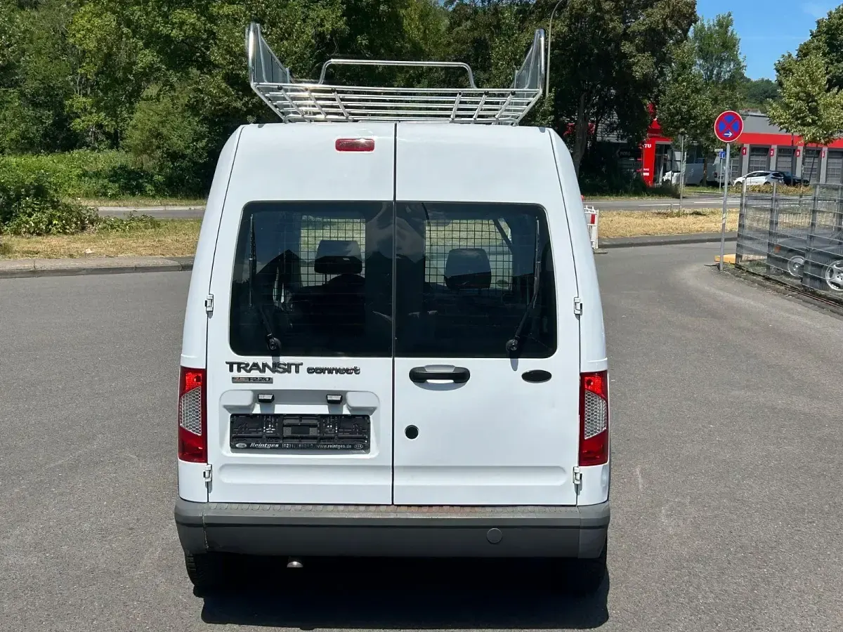 Gebraucht Ford Transit Connect 75 PS (55 kW) 2011 Weiß Van / Kleinbus