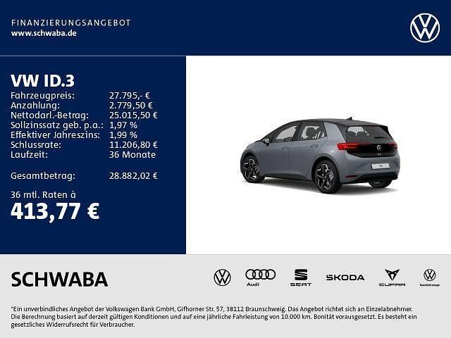 Gebraucht VW ID.3 Pro 150 kW (204 PS) 2023 Mondsteingrau Kleinwagen