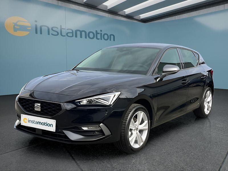Schwarz Gebraucht 2022 Seat Leon FR Kleinwagen | 22.299 € (Fairer Preis) - Bild 1/4