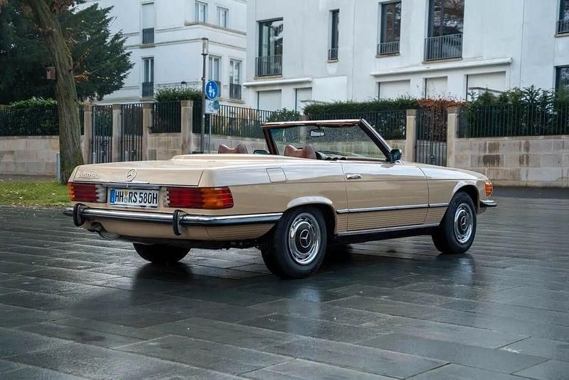 Gebraucht Mercedes SL450 190 PS (139 kW) 1973 Beige Cabrio