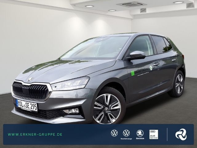 Grau (graphitegrau metallic) met.grau (graphitegrau metallic) met. Gebraucht 2021 Skoda Fabia Ambition Kleinwagen | 21.936 € (Teuer) - Bild 1/1