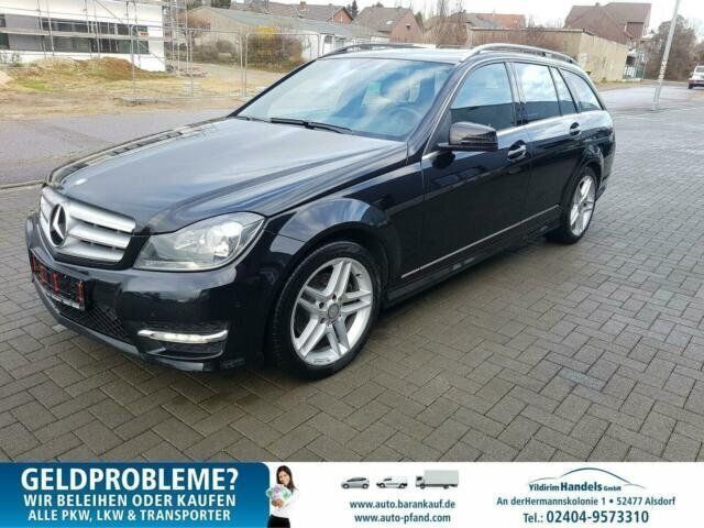 Gebraucht Mercedes C200 AMG 184 PS (135 kW) 2014 Schwarz metallic Kombi