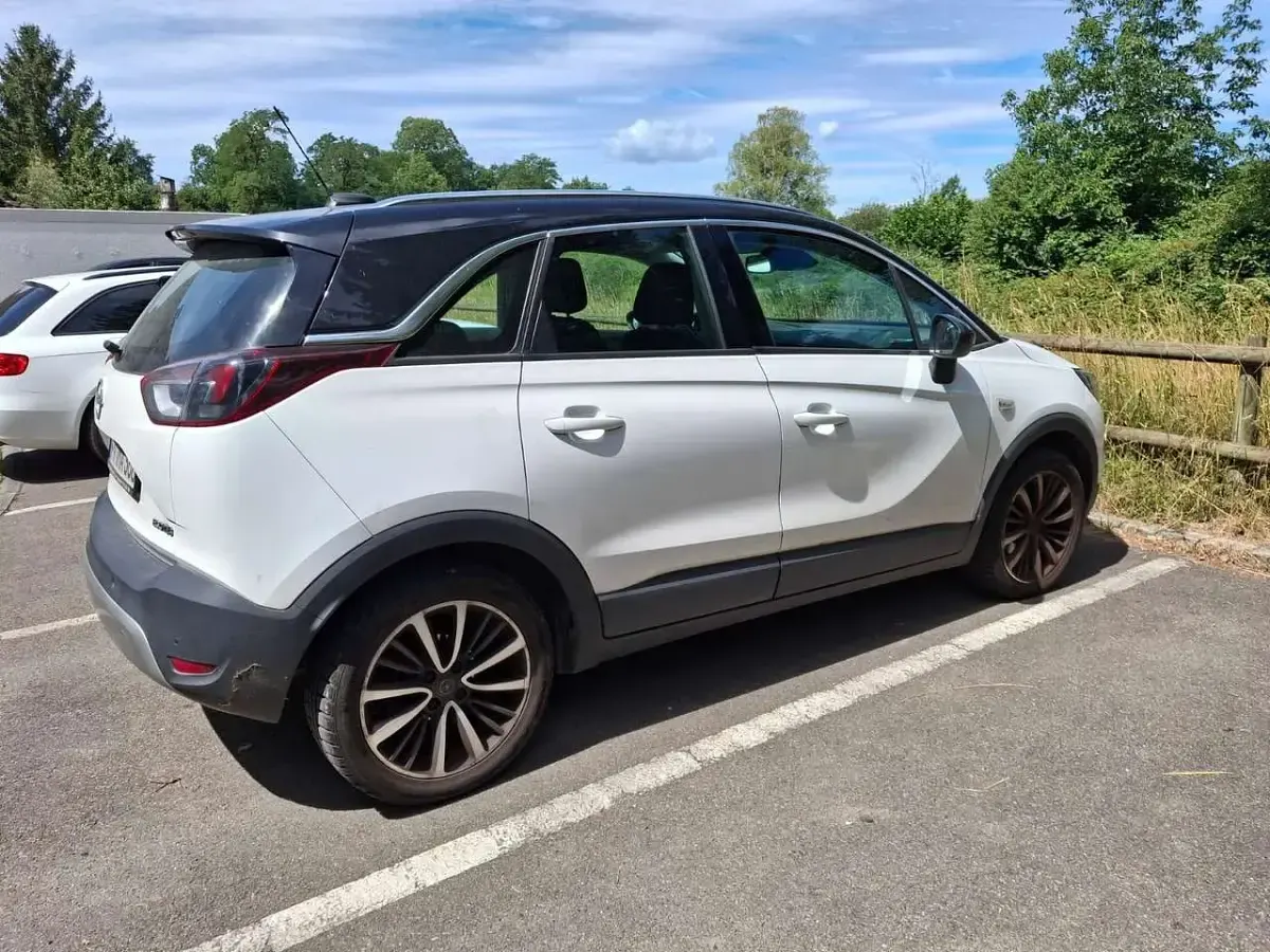 Gebraucht Opel Crossland X Design Edition 110 PS (80 kW) 2019 Weiß SUV