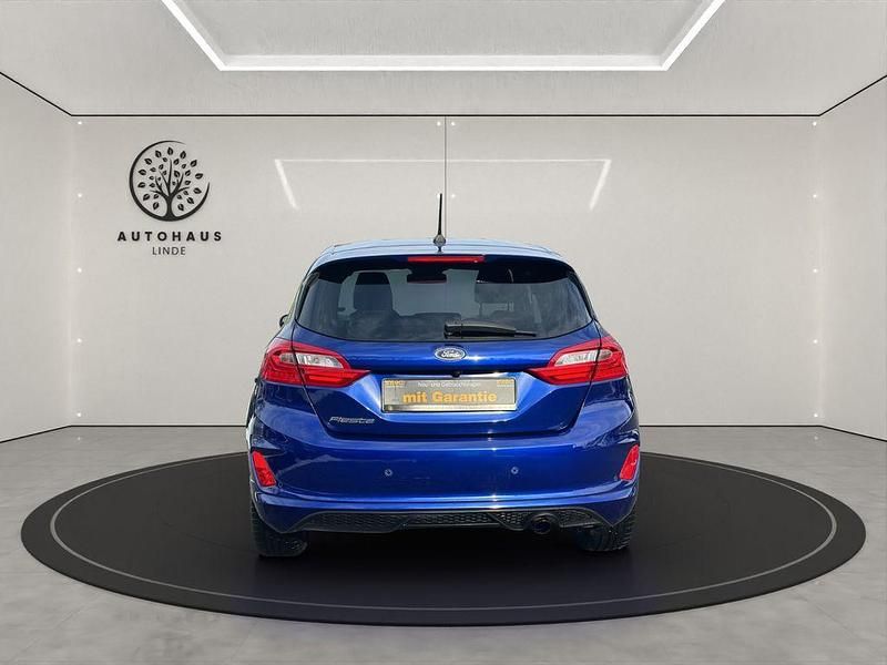 Gebraucht Ford Fiesta ST-Line 101 PS (74 kW) 2018 Blau Kleinwagen