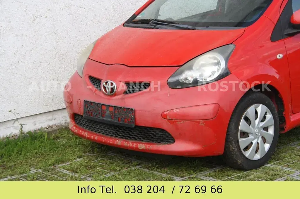 Gebraucht Toyota Aygo Cool 68 PS (50 kW) 2007 Rot Kleinwagen