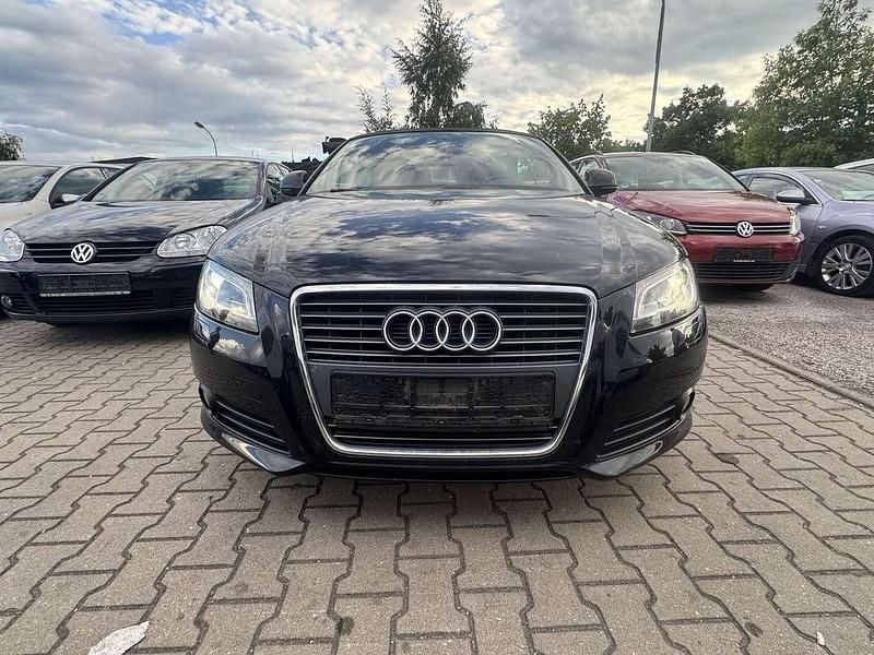 Phantomschwarz Gebraucht 2010 Audi A3 Cabriolet Ambition Cabrio | 3.499 € - Bild 1/4
