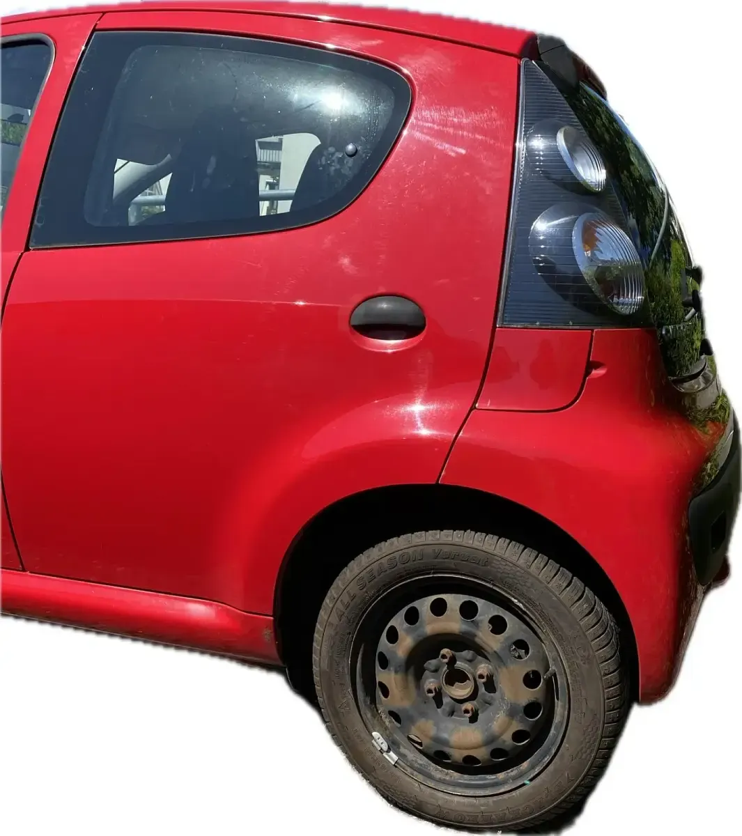 Gebraucht Citroën C1 68 PS (50 kW) 2009 Rot Kleinwagen
