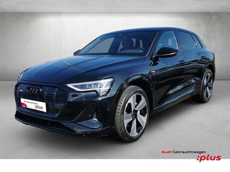 Brillantschwarz Gebraucht 2022 Audi e-tron S-Line SUV | 33.980 € (Fairer Preis) - Bild 1/4