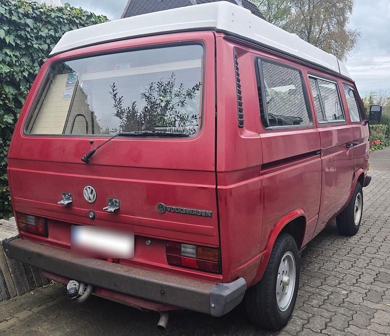 Second-hand VW T3 70 CP (51 kW) 1990 Roșu Van