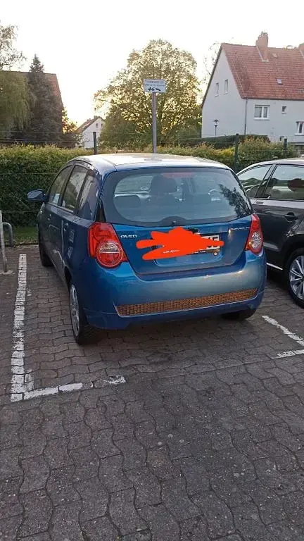 Occasion Chevrolet Aveo 84 ch (61 kW) 2008 Bleue Berline