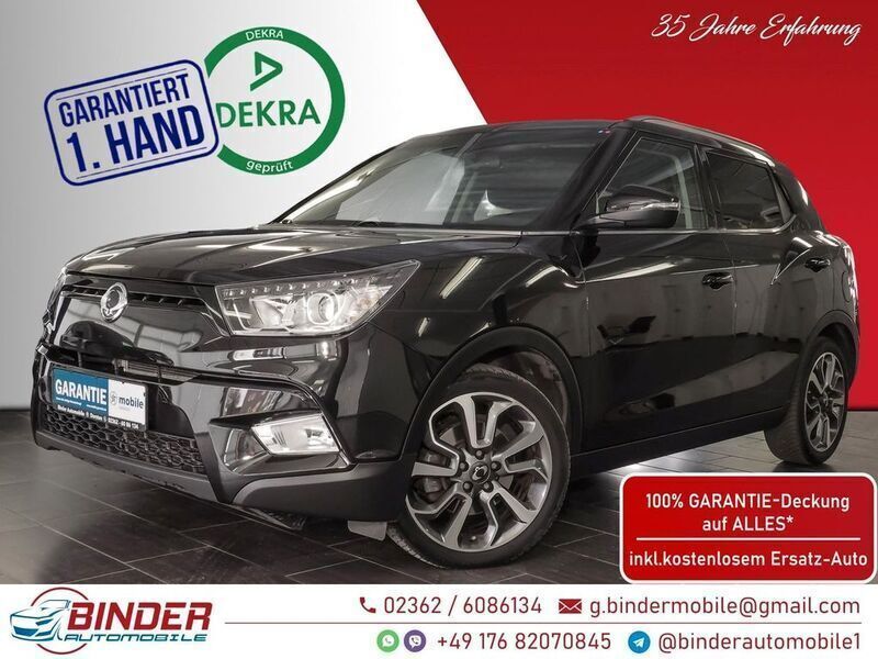Schwarz Gebraucht 2016 Ssangyong Tivoli Quartz SUV | 11.999 € (Fairer Preis) - Bild 1/4