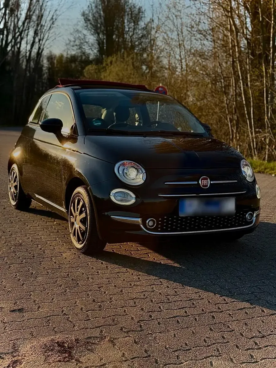 Gebraucht Fiat 500C 69 PS (50 kW) 2016 Schwarz Cabrio
