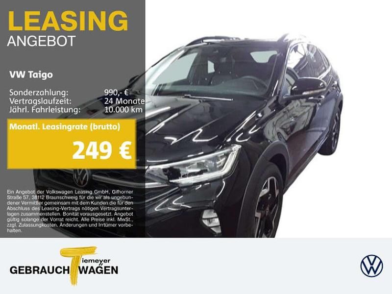 Schwarz Gebraucht 2025 VW Taigo R-line SUV | 29.440 € (Fairer Preis) - Bild 1/4