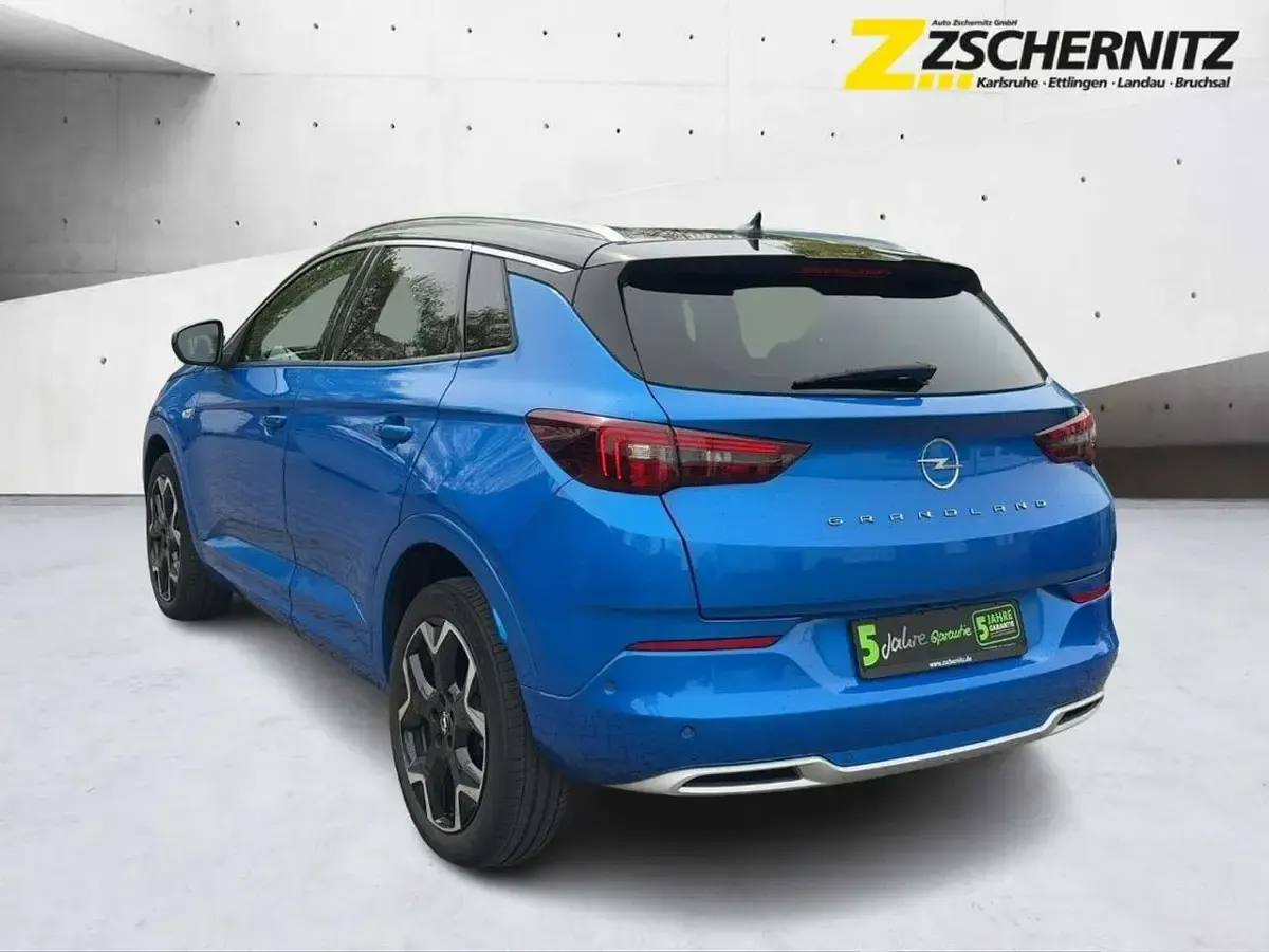 Gebraucht Opel Grandland X Ultimate 131 PS (96 kW) 2022 Kobalt blau/vertigo blau SUV