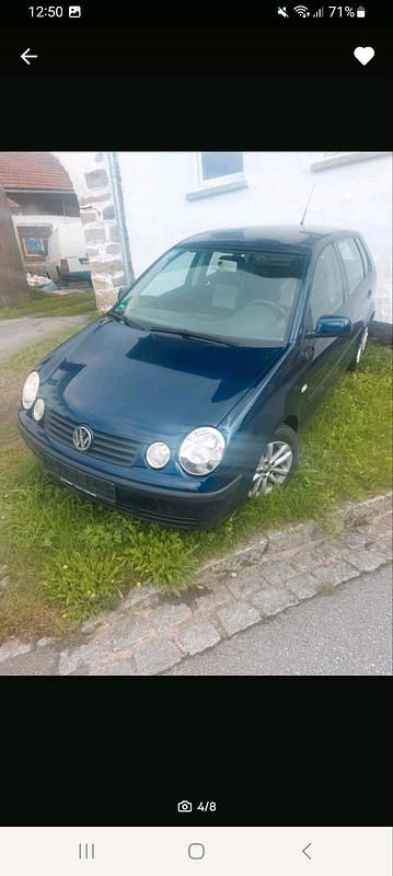 Blau Gebraucht 2008 VW Polo Kleinwagen | 650 € (Superpreis) - Bild 1/4