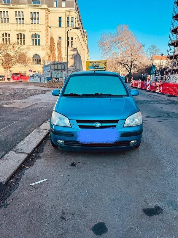Second-hand Hyundai Getz 65 CP (47 kW) 2003 Albastru Hatchback