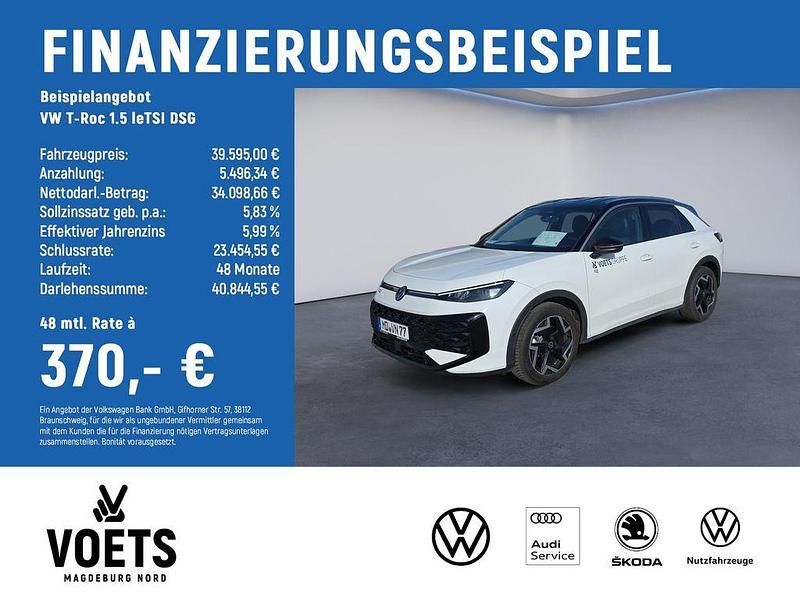 Gebraucht VW T-Roc R-line 150 PS (110 kW) 2026 Weiß SUV