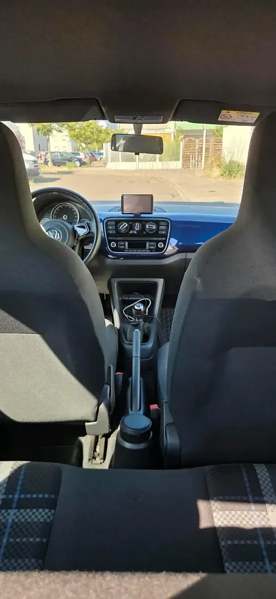 Gebraucht VW up! CLUB 60 PS (44 kW) 2015 Blau Kleinwagen