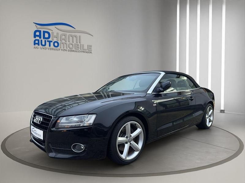 Schwarz Gebraucht 2009 Audi A5 Cabriolet S-Line Cabrio | 13.980 € (Fairer Preis) - Bild 1/4