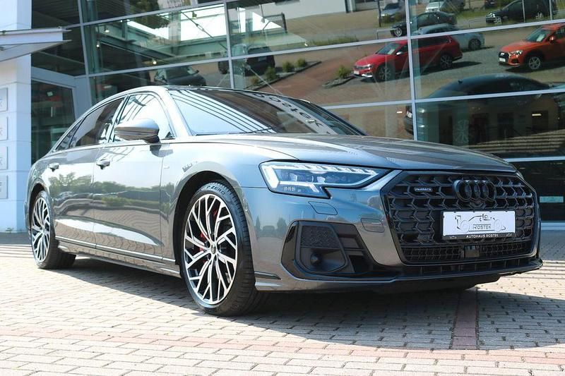 Grau Gebraucht 2023 Audi A8L S-Line Limousine | 74.900 € (Superpreis) - Bild 1/4