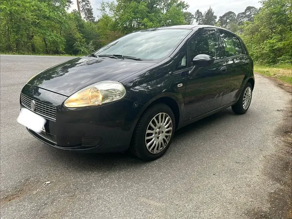 Gebraucht Fiat Grande Punto Active 65 PS (47 kW) 2009 Blau Kleinwagen