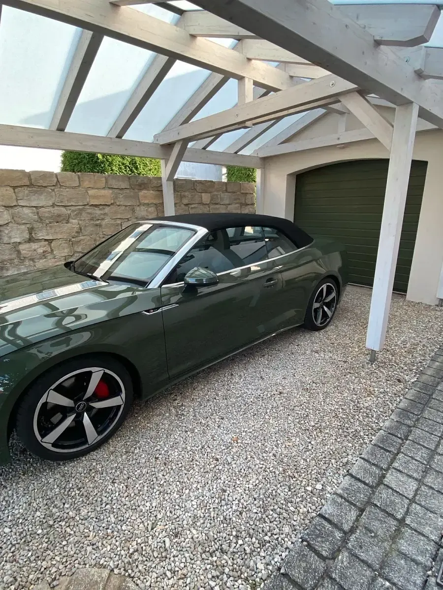 Gebraucht Audi A5 Cabriolet S-Line 265 PS (194 kW) 2023 Grün Cabrio