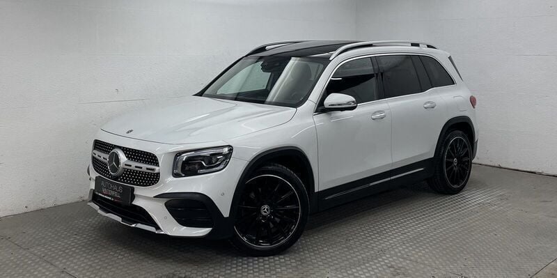 Digitalweiss Gebraucht 2022 Mercedes GLB220 AMG SUV | 41.900 € (Fairer Preis) - Bild 1/4