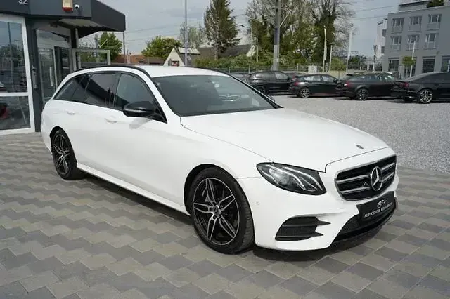 Brugt Mercedes E200 AMG 184 HK (135 kW) 2017 Hvid Stationcar