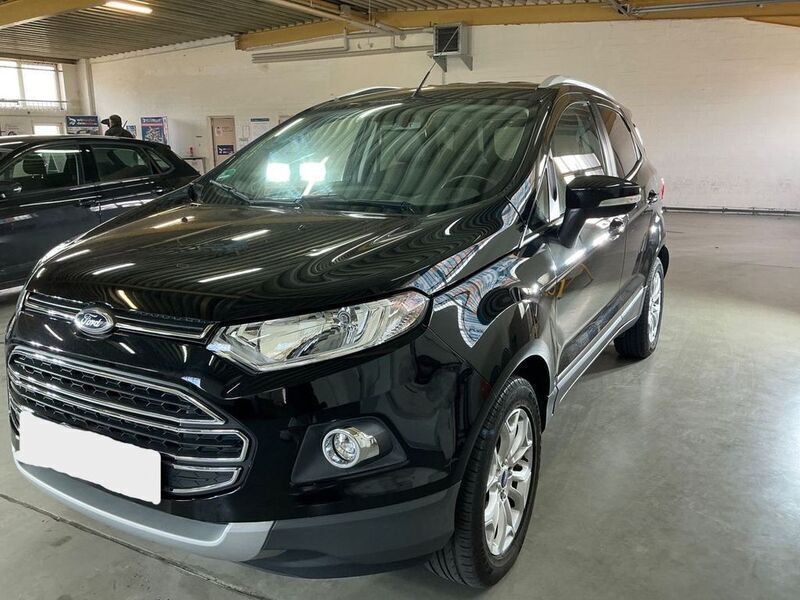 Pantherschwarz metallic Gebraucht 2016 Ford Ecosport Titanium SUV | 12.455 € (Fairer Preis) - Bild 1/4