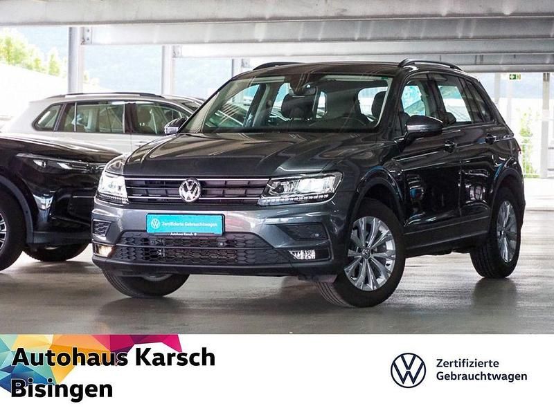 Indiumgrau (metallic) Gebraucht 2017 VW Tiguan Trendline SUV | 16.980 € (Fairer Preis) - Bild 1/3