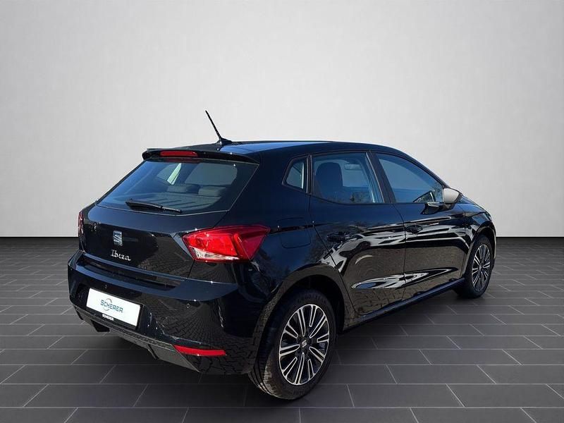 Gebraucht Seat Ibiza Style 116 PS (85 kW) 2024 Midnight schwarz metallic (metallic) Kleinwagen