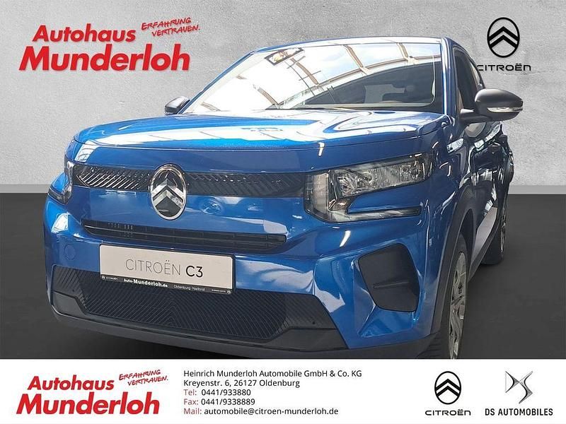 Neu Citroën C3 101 PS (74 kW) 2026 Bright blau SUV