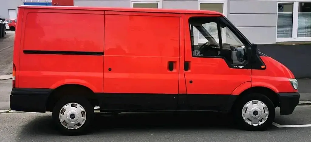 Gebraucht Ford Transit 86 PS (63 kW) 2000 Rot