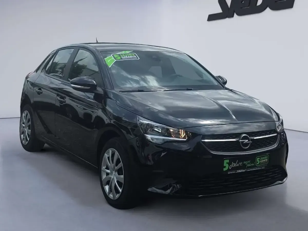 Gebraucht Opel Corsa-e Edition 100 kW (136 PS) 2022 Diamant schwarz Kleinwagen