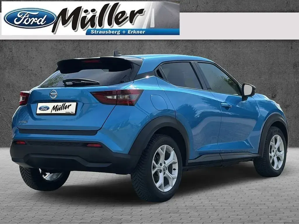 Gebraucht Nissan Juke Tekna 114 PS (83 kW) 2021 Vivid blue/caspian blue SUV