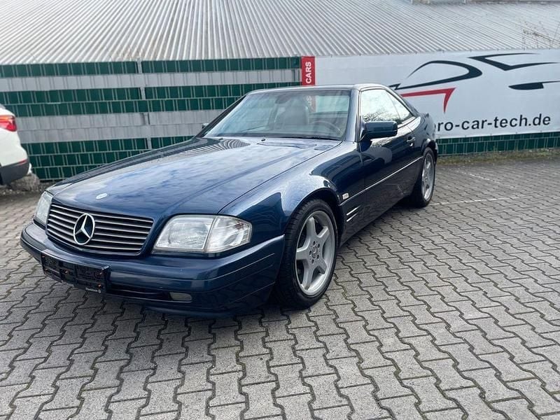 Gebraucht Mercedes SL320 231 PS (169 kW) 1998 Blau Cabrio