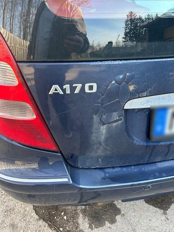 Gebraucht Mercedes A170 Elegance 116 PS (85 kW) 2005 Blau Kleinwagen