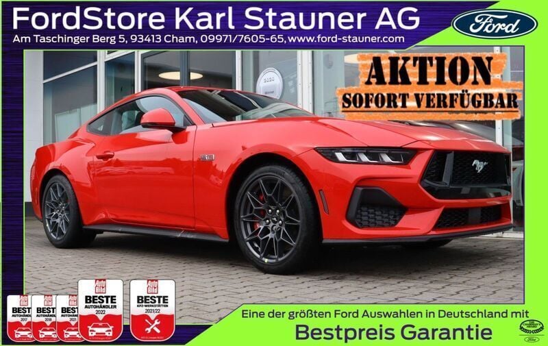 Rot Neu 2025 Ford Mustang GT Fastback Coupé | 49.780 € (Guter Preis) - Bild 1/4