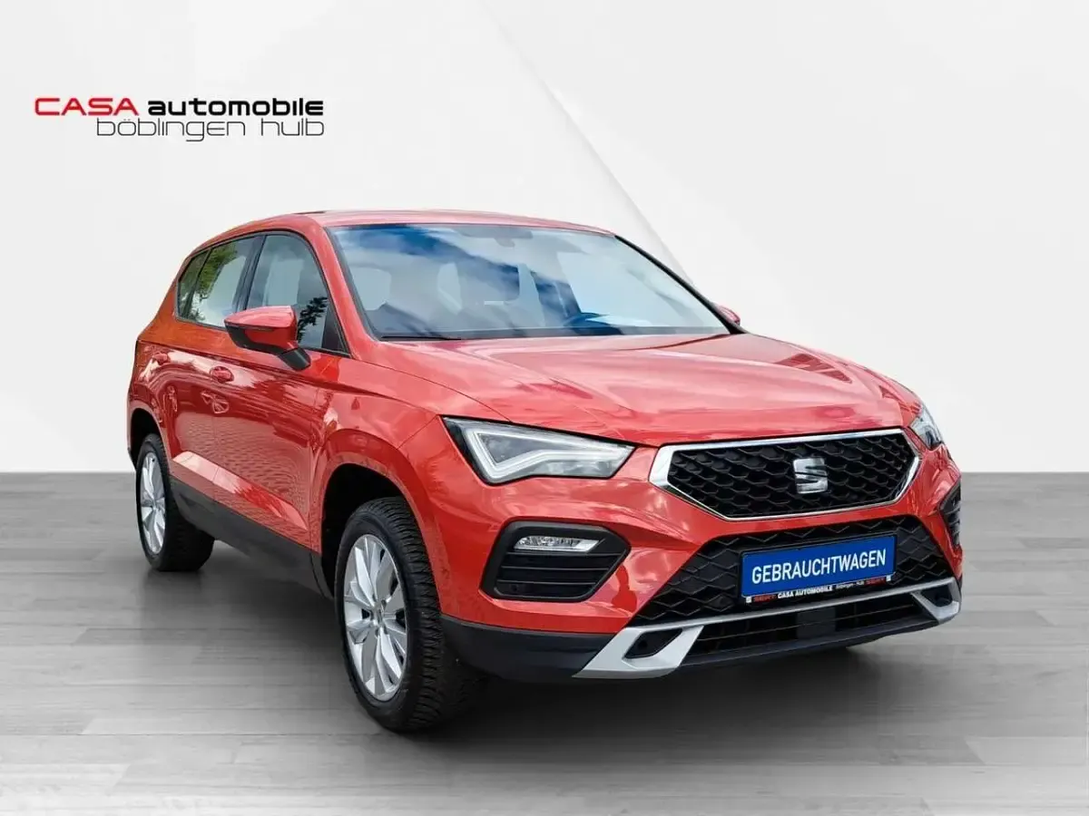Gebraucht Seat Ateca Style 150 PS (110 kW) 2021 Rot SUV