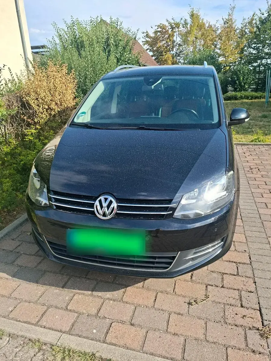 Gebraucht VW Sharan Highline 170 PS (125 kW) 2012 Schwarz Van / Kleinbus