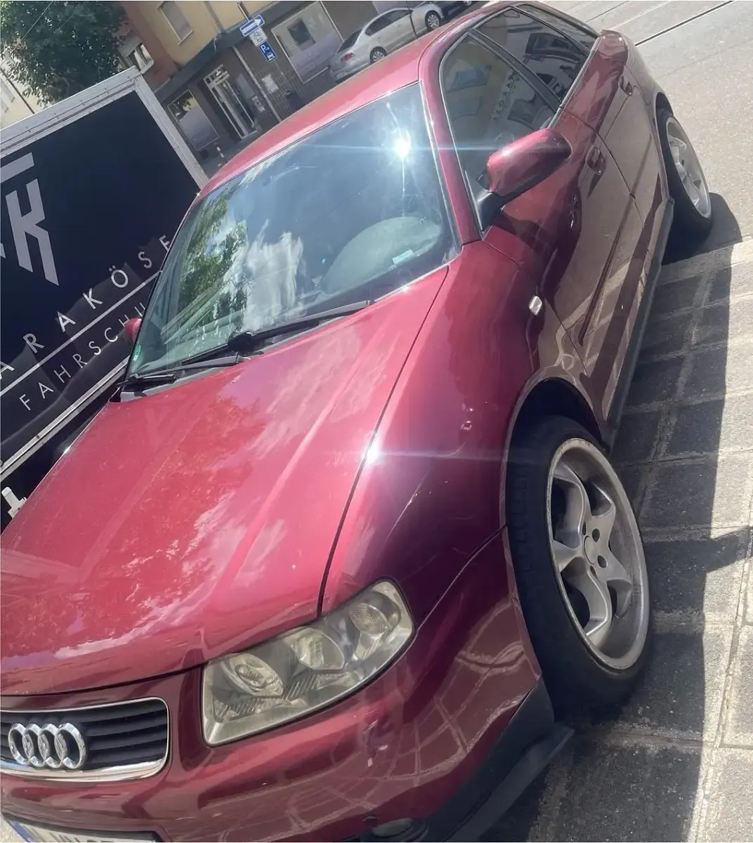 Gebraucht Audi A3 124 PS (91 kW) 2003 Rot Kleinwagen