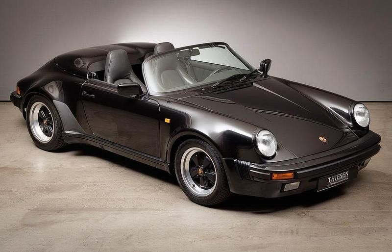 Gebraucht Porsche 911 1989 Schwarz Cabrio