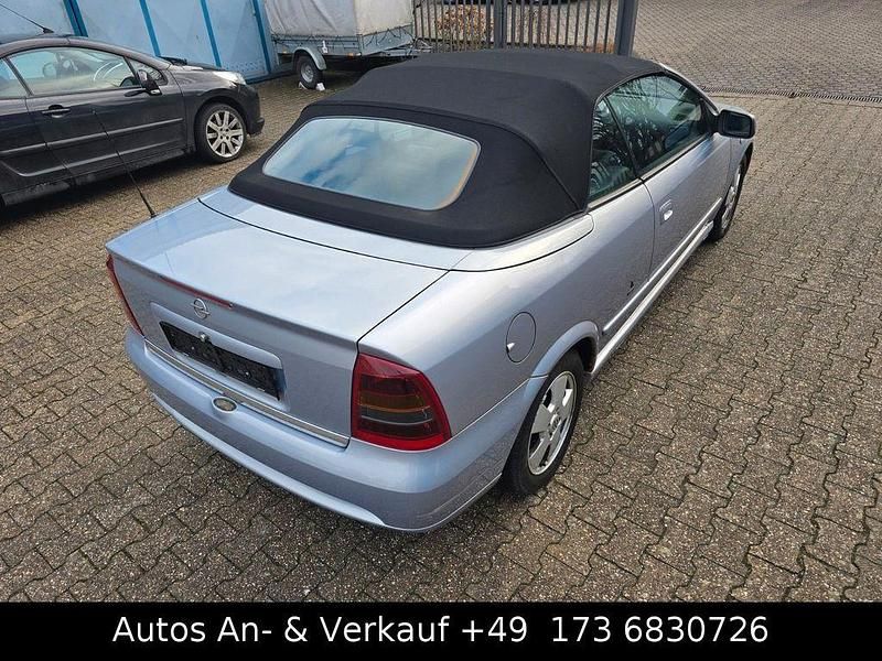 Gebraucht Opel Astra Cabriolet 101 PS (74 kW) 2001 Silber Cabrio