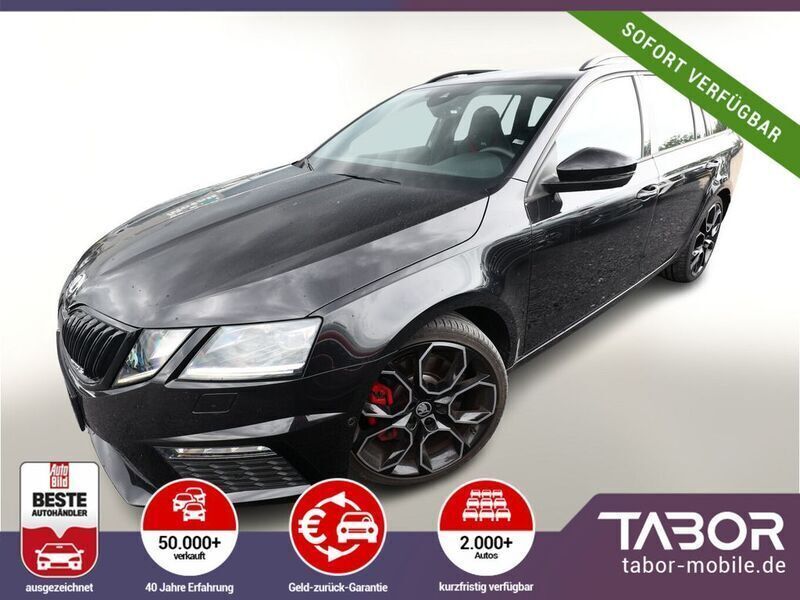 Schwarz Gebraucht 2019 Skoda Octavia RS Kombi | 22.988 € (Teuer) - Bild 1/4
