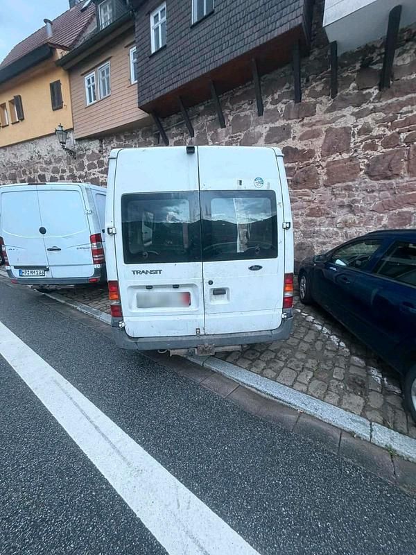 Gebraucht Ford Transit 101 PS (74 kW) 2001 Weiß Van / Kleinbus