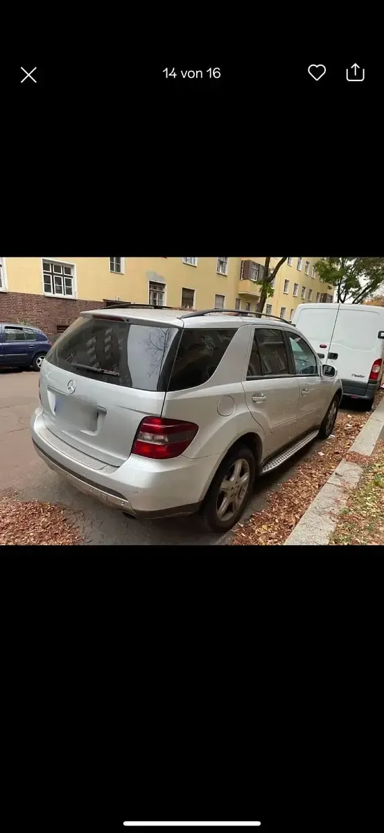 Gebraucht Mercedes ML320 224 PS (164 kW) 2006 Silber SUV