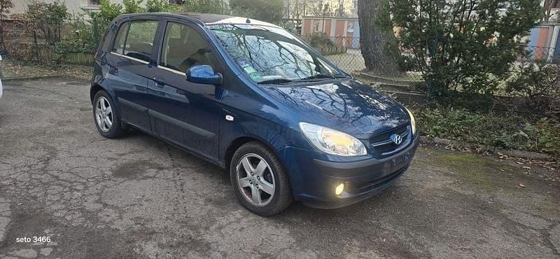 Gebraucht Hyundai Getz 97 PS (71 kW) 2009 Blau Kleinwagen